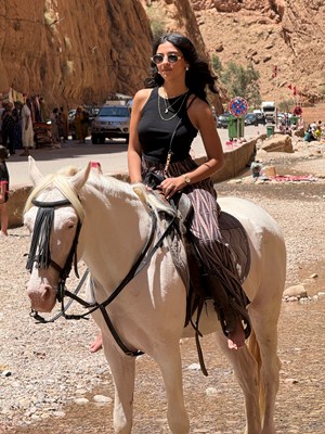 El valle del Todra a caballo