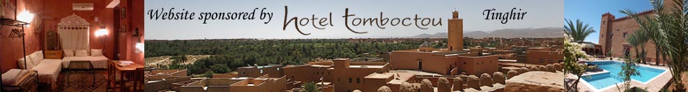 Website of Hotel Tomboctou