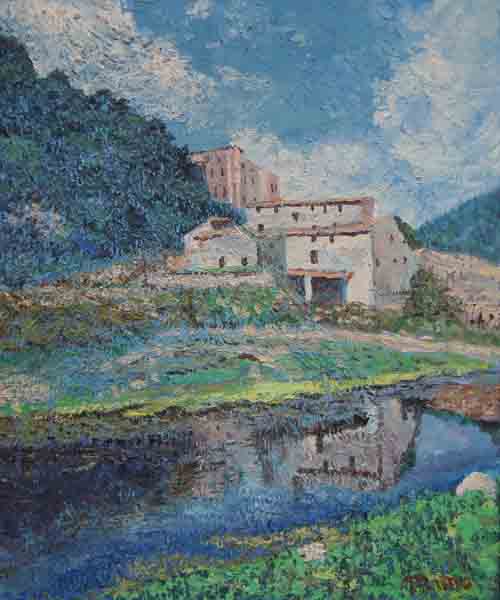 Pintura de Llu&iacute;s Mim&oacute; Espinalt