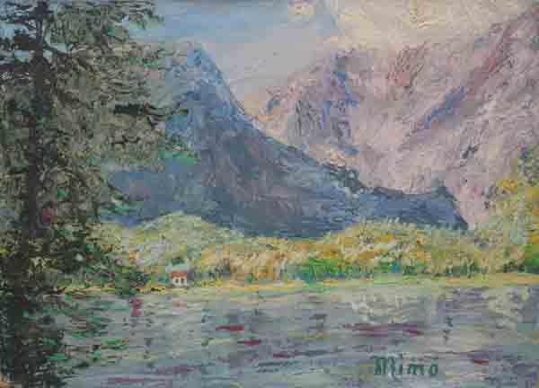 Pintura de Llu&iacute;s Mim&oacute; Espinalt