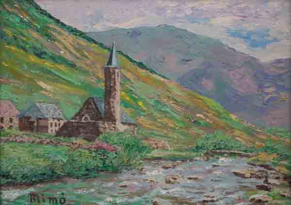 Pintura de Llu&iacute;s Mim&oacute; Espinalt