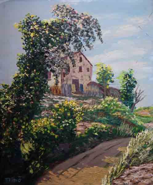 Pintura de Llu&iacute;s Mim&oacute; Espinalt