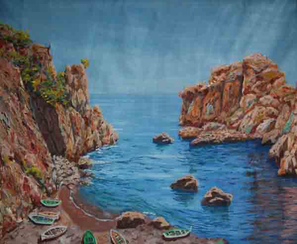 Pintura de Llu&iacute;s Mim&oacute; Espinalt