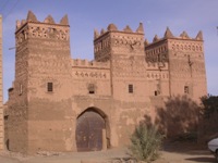 La kasbah du Glaoui &agrave; Agdz