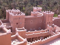 La kasbah nouvelle du ca&iuml;d Ali &agrave; Aslim