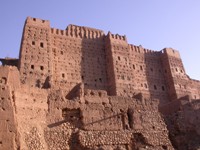 La kasbah du ca&iuml;d Abou Beker &agrave; Tamnougalt