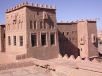 La kasbah du Glaoui &agrave; Taourirt