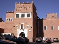 La kasbah du Glaoui &agrave; Taourirt