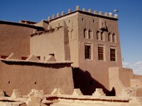 La kasbah du Glaoui &agrave; Taourirt