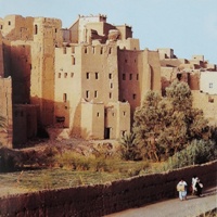 La kasbah du Glaoui &agrave; Taourirt