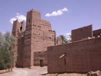 La kasbah du ca&iuml;d Abdellah &agrave; A&iuml;t Cha&iuml;r