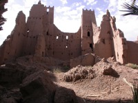 La kasbah du ca&iuml;d Abdellah &agrave; A&iuml;t Cha&iuml;r
