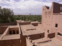 La kasbah du ca&iuml;d Abdellah &agrave; A&iuml;t Cha&iuml;r