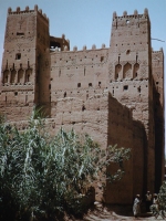 La kasbah du ca&iuml;d Abdellah &agrave; A&iuml;t Cha&iuml;r