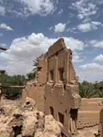 La kasbah du ca&iuml;d Abdellah &agrave; A&iuml;t Cha&iuml;r