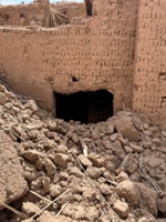 La kasbah du ca&iuml;d Abdellah &agrave; A&iuml;t Cha&iuml;r