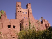 La kasbah du Glaoui &agrave; Tamdakht
